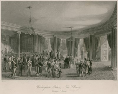 Pałac Buckingham, Biblioteka, Wał Zagraniczny autorstwa Jacob van der Heyden