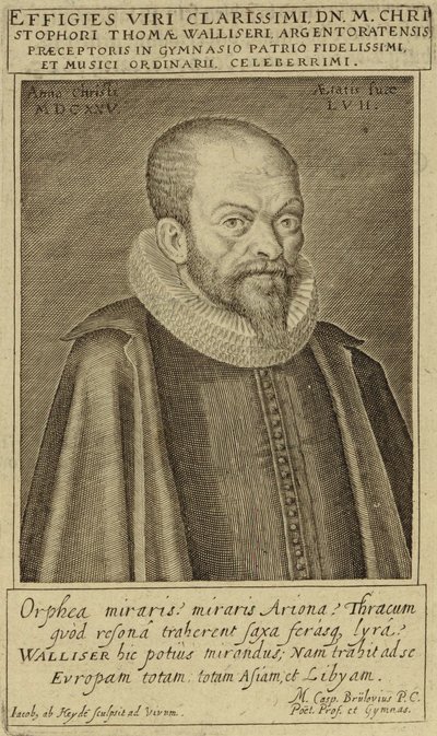 Christophe Thomas Walliser autorstwa Jacob van der Heyden