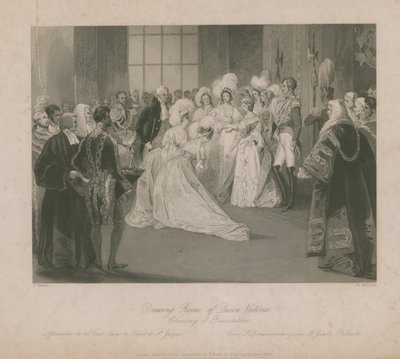 Salon królowej Wiktorii autorstwa Jacob van der Heyden