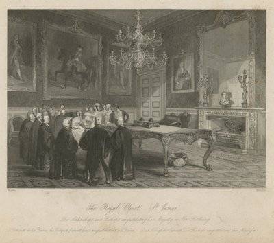 Królewska szafa w Pałacu św. Jakuba autorstwa Jacob van der Heyden