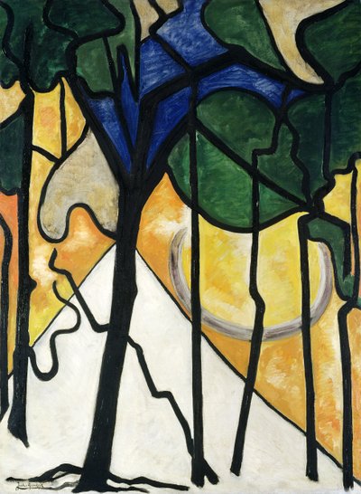 Wood, 1914 r. autorstwa Jacoba Berendina van Heemskerck van Beest