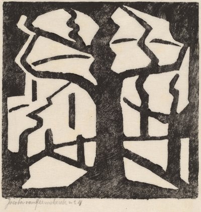 Drzewo, ok. 1915. autorstwa Jacoba van Heemskerck van Beest