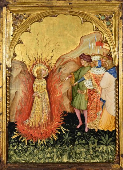 Męczeństwo św. Łucji, ok. 1410. autorstwa Jacobello del Fiore.
