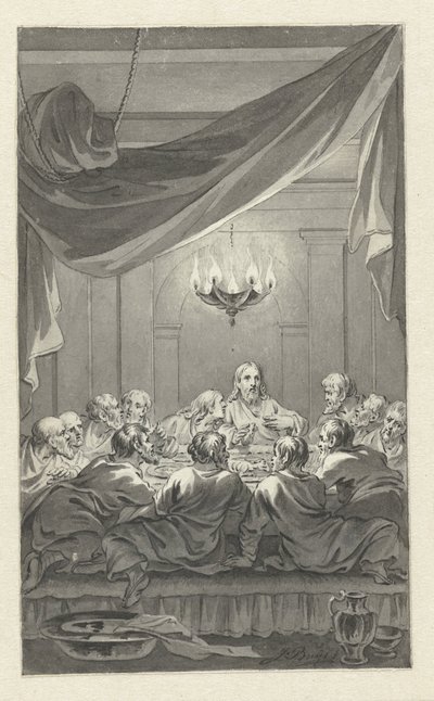 Wieczerza Pańska autorstwa Jacobus Buys