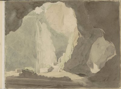Wodospad w Tivoli autorstwa Jacobus Everhardus Josephus van den Berg