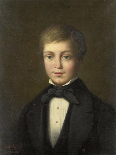 Jacob van Eeghen (1818-34). W wieku dwunastu lat autorstwa Jacobus Hermanus Otterbeek