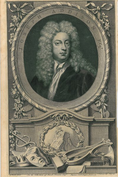 Józefa Addisona autorstwa Jacobus Houbracken