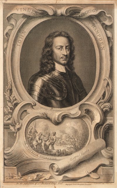 John Hampden autorstwa Jacobus Houbraken