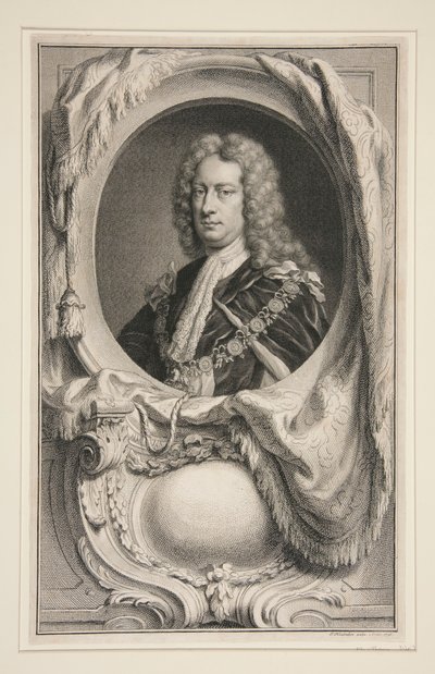 Portret autorstwa Jacobus Houbraken