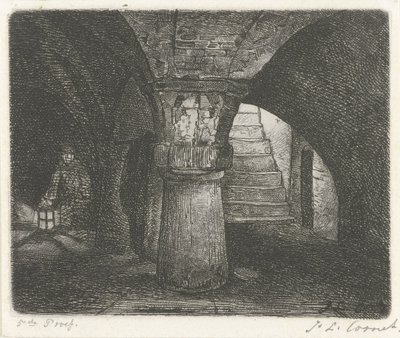 Sklepienie piwnicy autorstwa Jacobus Ludovicus Cornet
