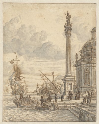 włoski port autorstwa Jacobus Storck