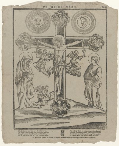 Śmierć na Krzyżu (tytuł na obiekcie) autorstwa Jacobus Thompson