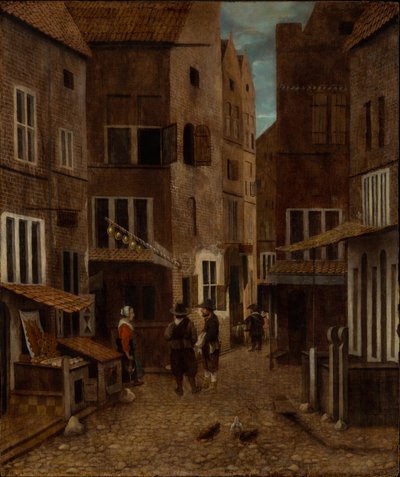 Scena uliczna autorstwa Jacobus Vrel