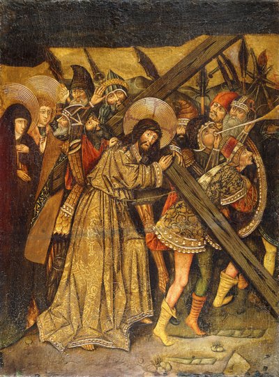 Chrystus w drodze na Kalwarię autorstwa Jacomart Baco