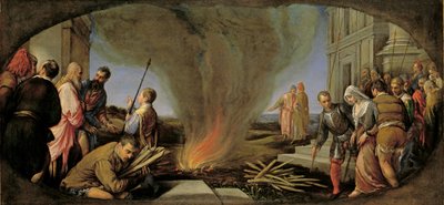 Tamar poprowadziła do palika autorstwa Jacopo (1510 92) Bassano