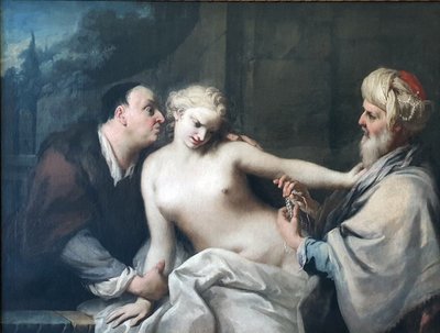 Zuzanna i Starsi autorstwa Jacopo Amigoni