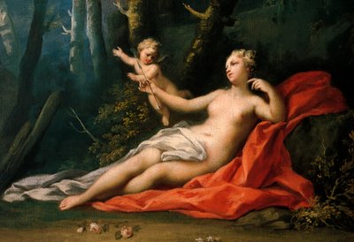 Wenus i Kupidyn autorstwa Jacopo Amigoni