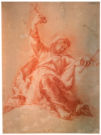 Alegoria Wiary, XVIII wiek autorstwa Jacopo Guarana