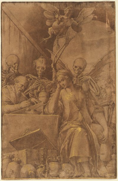 Chciwość autorstwa Jacopo Ligozzi
