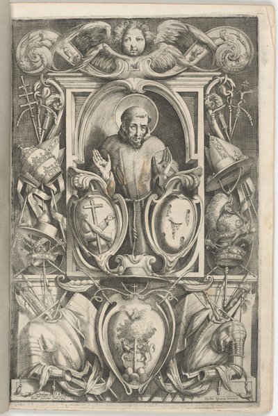 Frontyspis z portretem św. Franciszka autorstwa Jacopo Ligozzi