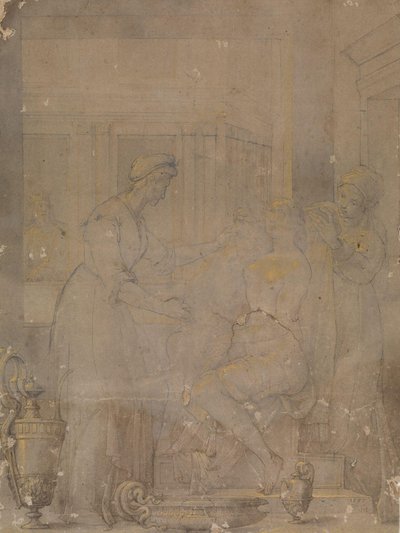 Toaleta Batszeby autorstwa Jacopo Ligozzi