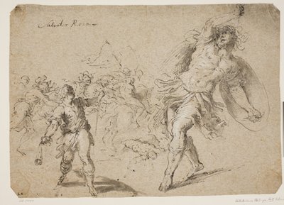 Dawid i Goliat autorstwa Jacopo Palma