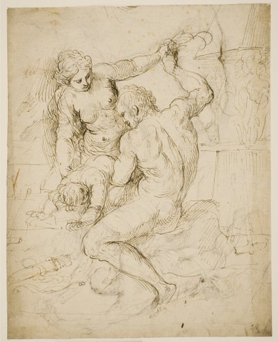 Ukaranie Kupidyna autorstwa Jacopo Palma