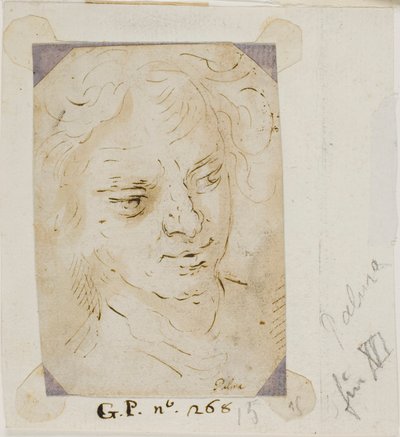 Głowa mężczyzny autorstwa Jacopo Palma il Giovane