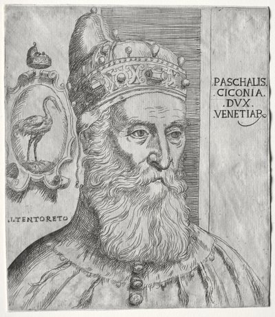 Portret Pasquale Cicogna, doża Wenecji autorstwa Jacopo Palma il Giovane