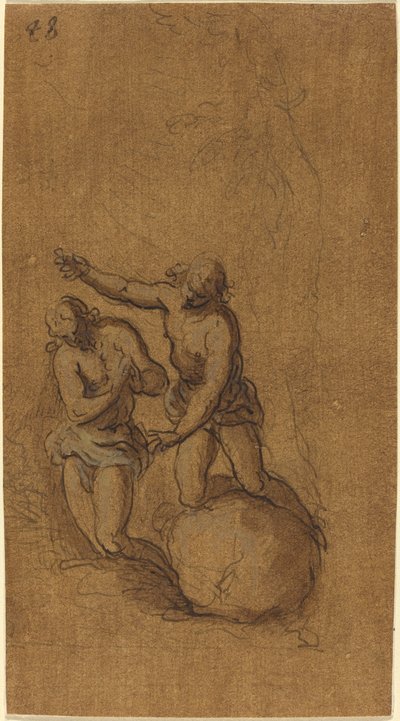 Chrzest Chrystusa autorstwa Jacopo Palma il Giovane