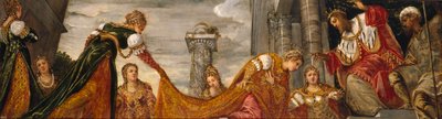 Estera przed Aswerusem, 1552-55 autorstwa Jacopo Robusti Tintoretto