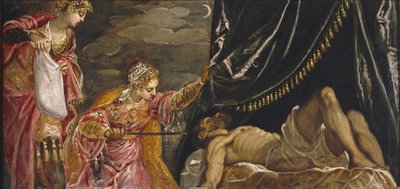 Judyta i Holofernes autorstwa Jacopo Robusti Tintoretto