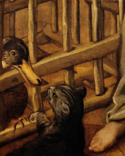 Leda z łabędziem autorstwa Jacopo Robusti Tintoretto