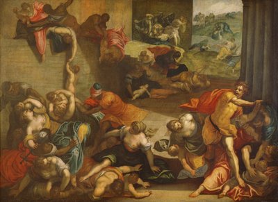 Masakra Niewinnych autorstwa Jacopo Robusti Tintoretto