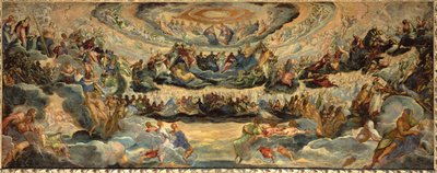 Paradise, szkic dla Sala del Maggior Consiglio ... autorstwa Jacopo Robusti Tintoretto