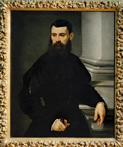 Portret mężczyzny - Męski portret ... autorstwa Jacopo Robusti Tintoretto
