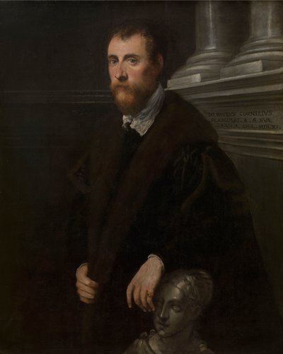 Portret Giovanniego Paolo Cornaro autorstwa Jacopo Robusti Tintoretto