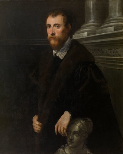 Portret humanisty Giovanniego Paolo Cornaro autorstwa Jacopo Robusti Tintoretto