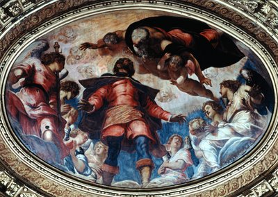 San Rocco in Glory, 1564. autorstwa Jacopo Robusti Tintoretto