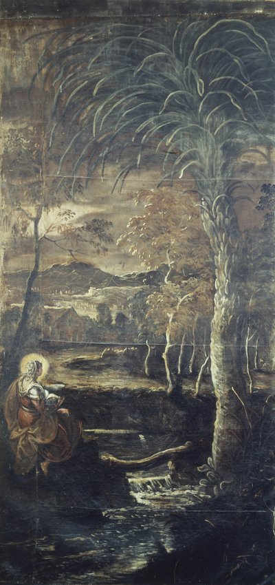 Maria w Egipcie autorstwa Jacopo Robusti Tintoretto