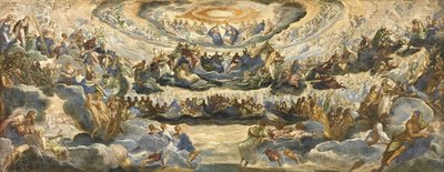 Koronacja Raju Dziewicy autorstwa Jacopo Robusti Tintoretto