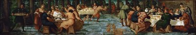 Święto Belszaccara, ok. 1543 r. autorstwa Jacopo Robusti Tintoretto