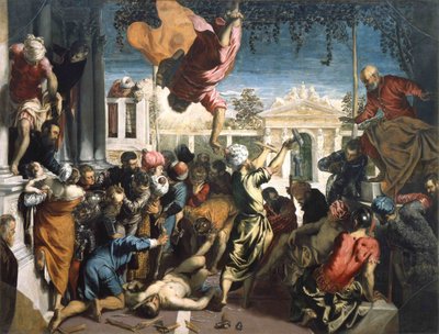 Cud niewolnika Cud św. Marka autorstwa Jacopo Robusti Tintoretto