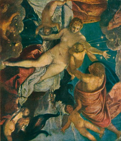 Powstanie Drogi Mlecznej, 1575, 1909 autorstwa Jacopo Robusti Tintoretto