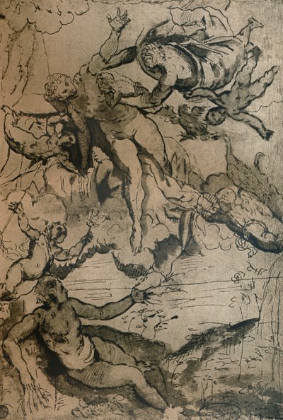 Powstanie Drogi Mlecznej, c1575 1932. autorstwa Jacopo Robusti Tintoretto