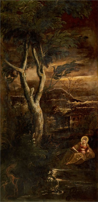 Czytanie Matki Bożej, ok. 1583. autorstwa Jacopo Robusti Tintoretto