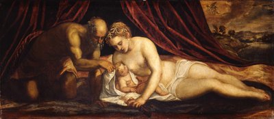 Wenus, Wulkan i Kupidyn autorstwa Jacopo Robusti Tintoretto