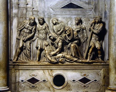 Zmartwychwstanie utopionej dziewczyny autorstwa Jacopo Sansovino