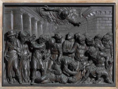 Cud niewolnika Cud św. Marka, 1541. autorstwa Jacopo Sansovino