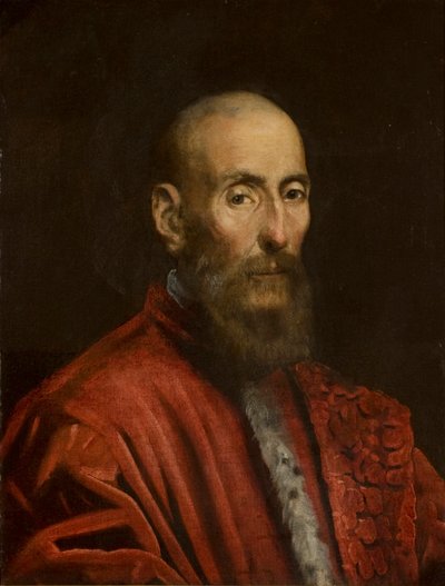 Portret senatora autorstwa Jacopo Tintoretto